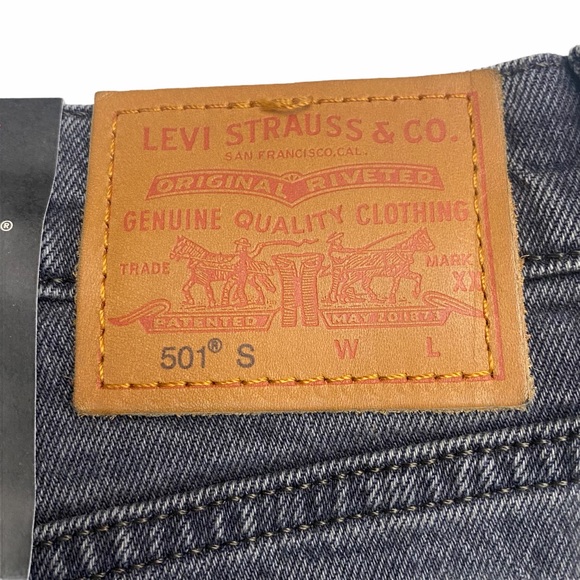NEW Levi's Premium 501 SKINNY WOMEN'S JEANS Gray - Picture 13 of 16